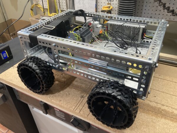 Wheeled Robot with CANopen and ROS2 Control: GARP Mobility Subsystem Design